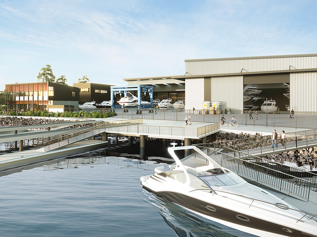 Boat Maintenance Facility and Dry Storage Commencing 2023